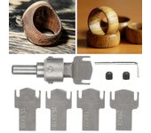 Fabricante de brocas de anillo de madera gruesa multi cortador juego de herramientas de madera-Yvan