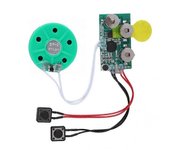 Tarjeta de módulo de voz de bricolaje 4 minutos de reproducción de grabación Chip de sonido de voz Tarjeta de felicitación de voz para vacaciones
