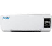 Aire acondicionado portátil, 2000 W montado en la pared con control remoto, pantalla digital, amplia cobertura (enchufe del Reino Unido 220 V) UK P...