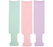 3pcs Balayage Board Curved Comb Teeth Alisando Superficies Ensanchar Foiling Board para tinte para el cabello