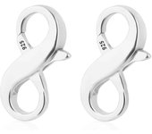 Yuxin 2 piezas de cierre de langosta de doble apertura, cierre de langosta de plata de ley 925 Fabricación de joyas con broches Conectores de colla...