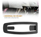 Accesorios universales para el casco de esquí Gafas para el casco Cinturón Clip para gafas Hebilla de cinturón negro