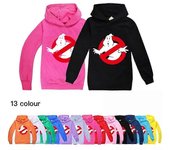 Niños Niñas GHOSTBUSTERS Sudaderas con capucha Sudaderas con capucha Tops Regalo de cumpleaños para niños Azul marino 9-10Years