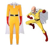 Sssxv Disfraz de cosplay de One Punch Man Disfraz de Saitama Warrior's Tornado Hell's Blowing Snow Cos 2XL