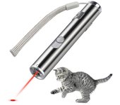 Usb recargable Pet Toys Cat Training Puntero láser con linterna led de alta calidad