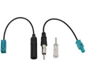 Adaptador de antena de coche Cable conector universal Fakra Z a Din Plug para receptor de reproductor multimedia Stereo HD CD