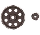 11184 Piezas de actualización de metal de engranaje principal 64T para camiones de automóviles eléctricos 1/10 RC HSP