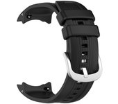Correa de reloj de silicona para Amazfit Balance A2286 Negro