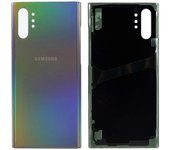 Para Samsung Galaxy Note 10 Plus 4G N975 Cubierta de carcasa de batería de vidrio con pegatina adhesiva Multicolor Style B