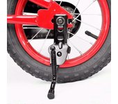 Pie de apoyo para bicicleta de aleación: caballete lateral antideslizante único para bicicletas de 14, 16, 18 niños