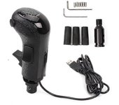 Perilla de cambio del simulador de marcha alta y baja USB de PC para Logitech G923 G29 G27 G25 TH8A Perilla de cambio de marchas USB para ATS ETS2 ...