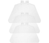 3 piezas de amoladora de banco Protector ocular de amoladora de plástico Protectores oculares de amoladora transparente Protector ocular de amolado...