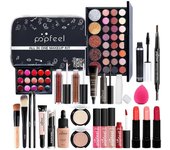 Kit de maquillaje completo para mujeres Juego de maquillaje portátil todo en uno para los ojos de la cara con pincel de maquillaje Cosméticos regal...