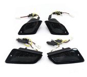 Para Gts300 Gts 300 Gts250 Gts150 Nueva lámpara motocicleta LED intermitente Indicadores de luz intermitente delantera y trasera Gtv250 Gtv300 Dela...