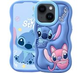 Baicccf Funda para iphone 14, cubierta de silicona de dibujos animados 3d, lindo personaje animal de dibujos animados Cool Shockproof silicone prot...