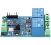 Módulo de relé Bluetooth de 2 vías para teléfono móvil Android APP Interruptor de control remoto inalámbrico 5V