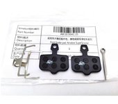 Unbrand Pastillas de freno delanteras y traseras originales para piezas de disco de scooter Segway Ninebot GT1 / GT2 Front Pads
