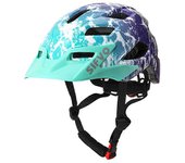 Casco para niños, SIFVO Casco de bicicleta para niños Casco de bicicleta para niños y niñas con casco de visera genial para 5-14 años S9