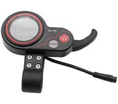 Elriven Zq-100 Medidor de kilometraje Medidor de scooter eléctrico ajustable Medidor de 6 pines para scooter eléctrico Das