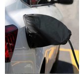unbrand Ev Charger Port Cover, Impermeable impermeable al aire libre Electric Car Charging Port Plug Cover, Nieve helada Lluvia Sol Uv Protección c...
