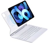 Teclado Mágico para Pro 11 (2024) , Teclado Magnético Inteligente Blanco