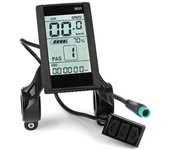 Protocolo 2 Pantalla de bicicleta eléctrica 24v 36v 48v lcd S830 Pantalla con conexión impermeable USB
