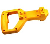 Juego de conchas para mango de sierra ingletadora 393960-00 apto para DW703 TIPO 1-3 DW703-B2 DW703-B2 DW713 DW715 Amarillo