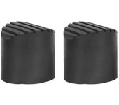2 piezas Accesorios de escalera Escalera Pies Caps Extensión Paso Escalera Cojín Goma Escalera Extremos Mesa Pies Manga