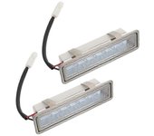 2 piezas de bombillas LED para campana extractora Luz fría para estufas integradas Bombillas de repuesto para campana de ventilación de cocina Bomb...