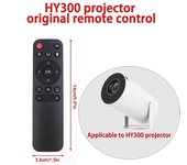 Mando a distancia original para HY300 HY320 HY300 PRO Proyector magcúbico Proyector Android portátil con mando a distancia universal