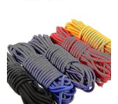 5 metros 4mm / 5mm Kayak Boat Cuerda elástica de cuerda de cuerda de bungee negro