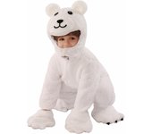 Disfraz de oso polar para niño, mono de oso polar ártico para niño Disfraz de Navidad LARGO XL