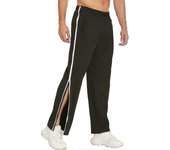 Pantalón de entrenamiento para hombre con cremallera completa, Pantalón de jogging, Pantalón desprendible, Pantalón de ocio, Ropa deportiva holgada...