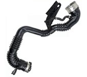 14460HX40D Manguera de aire de interalimentación turbo Tubo de aire turbo para con soporte Negro
