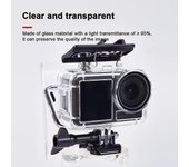 Estuche de carcasa impermeable de 60M para DJI OSMO Action 3 4 para surf, buceo, natación