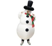 unbrand Traje inflableTraje de Navidad Olaf Disfraz de muñeco de nieve Fiesta de Halloween Fantasía Carnaval Cosplay para niños Nuevo Adult 2