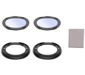 Protector espaciador de gafas para 3, gafas que bloquean la luz azul para Quest 3 Accesorios de protección de realidad virtual Negro