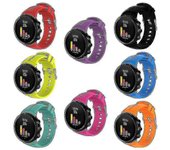 Pulsera para Suunto Spartan Ultra Silicone Smart Watch Band Anti-scratch Strap Negro