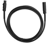 Cable de conexión de audio mini XLR macho a hembra de 3 pines para la conexión de interfaz de micrófono de cámara DSLR de la videocámara2M