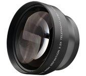 67mm 2.2x teleconvertidor universal lente 18-135 segmento de enfoque teleobjetivo multicapa revestimiento dígito Negro