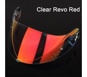 Visera de casco para NOLAN X-Lite X-803 Casco de moto Lente Pinlock Antiarañazos Escudo Accesorios moto Gafas Casco Moto Revo Rojo Claro