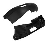 1 par de fundas de asiento L + R para W220 S Class S600 S430 2000-2002 22091814309B51 22091813309B51 Negro