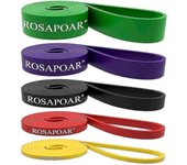Conjunto de 5 bandas de resistencia Pull Up Assist Exercise Workout Band Set for Fitness Strength Weightlifting and Powerlifting- Stretch Mobility ...