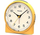 Reloj despertador analógico silencioso sin tictac, durmientes pesados, repetición, 6 sonidos de despertador, funciones de luz y funcionamiento con ...