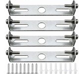 Soporte de lámpara de techo de 4 piezas Accesorios de luz colgante de 105 mm Lámpara de techo Lámpara de techo Placa base Placas de lámpara de tech...