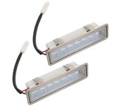 2 piezas de bombillas LED para campana extractora Luz fría para estufas integradas Bombillas de repuesto para campana de ventilación de cocina Bomb...