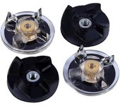 2 Engranaje base + 2 Engranajes de cuchilla de goma Licuadora de repuesto Piezas de repuesto Accesorios del mezclador, para Magic Bullet 250w Expri...