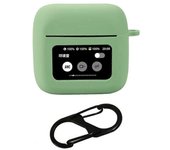 Para funda de auriculares Bluetooth JBL Tour Pro 3 Funda de silicona suave con hebilla anti-pérdida Multicolor Style G