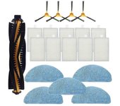 20 piezas para Liectroux C30b Robot Proscenic 800t 820s Robot aspirador Piezas Cepillo lateral principal Paño de fregona Filtro Hepa