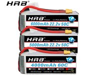 Redkid 6S Lipo Batería 22.2V Batería de dron 1800mah 2200mah 3300mah 4000mah 5000mah 6000mah 12000mah 16000mah 22000mah RC Piezas 6S 1300mah XT60